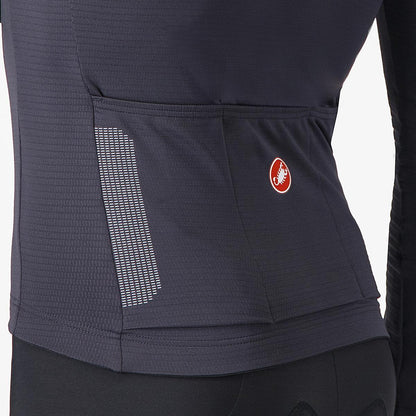 Maglia CASTELLI PURO 4 Maniche Lunghe Dark Gray
