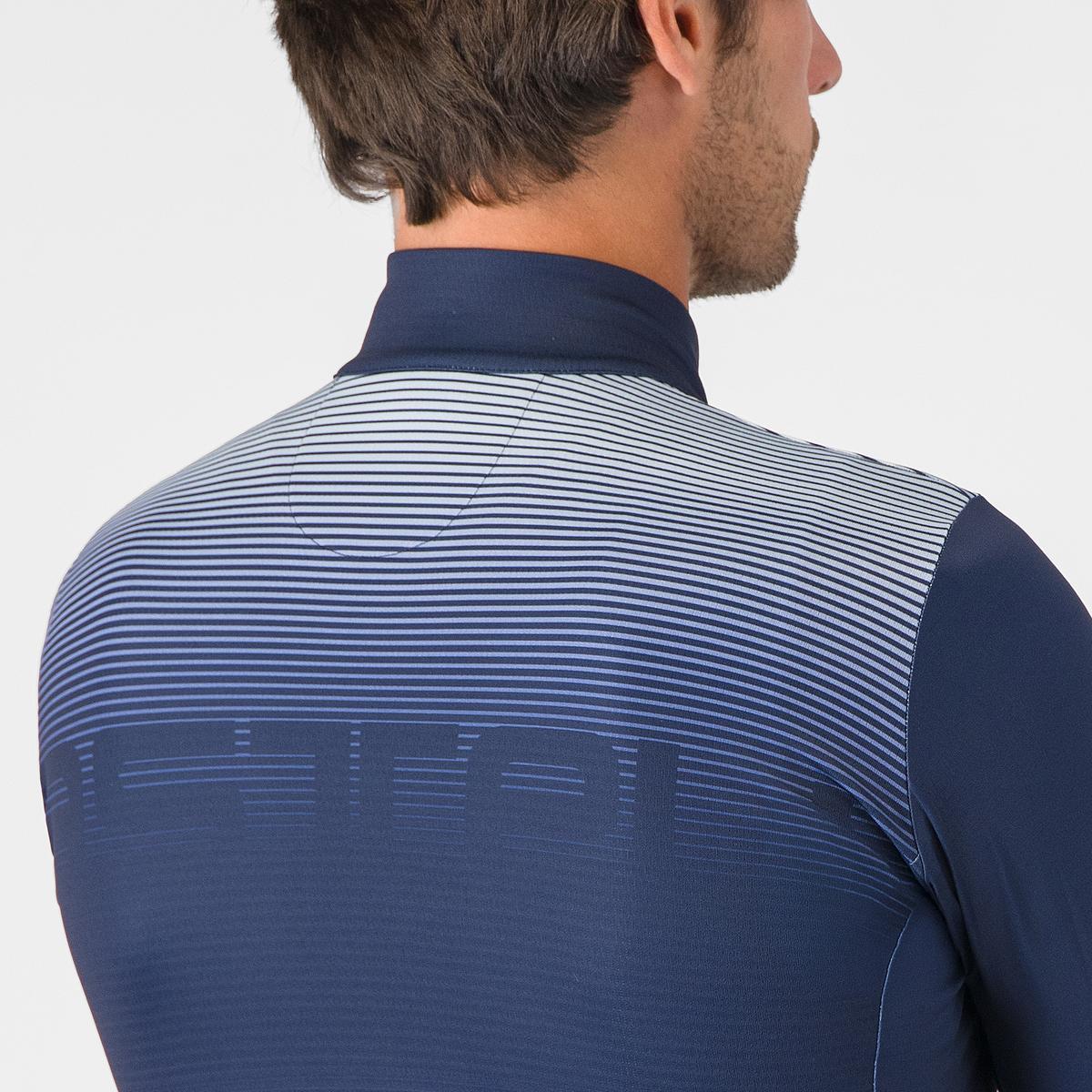Maglia CASTELLLI APICE THERMAL manica lunga Arancione/Blu