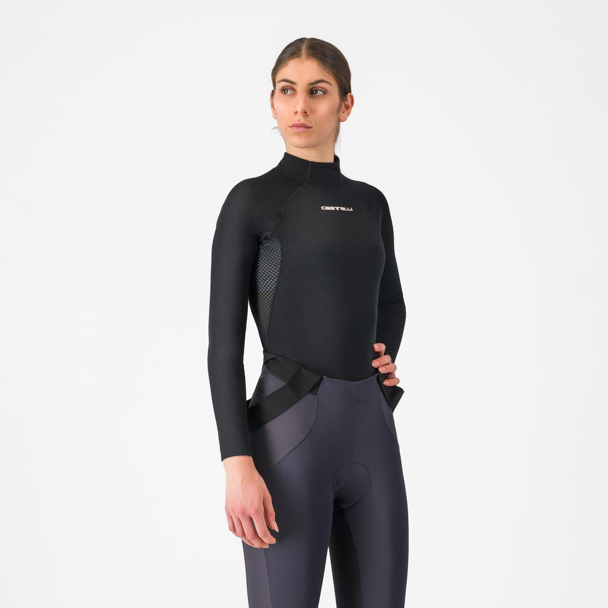 CASTELLI FLANDERS 2 Intimo donna a maniche lunghe Nero