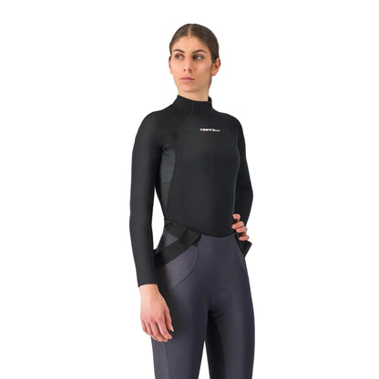 Intimo CASTELLI FLANDERS 2 Donna Maniche Lunghe Nero