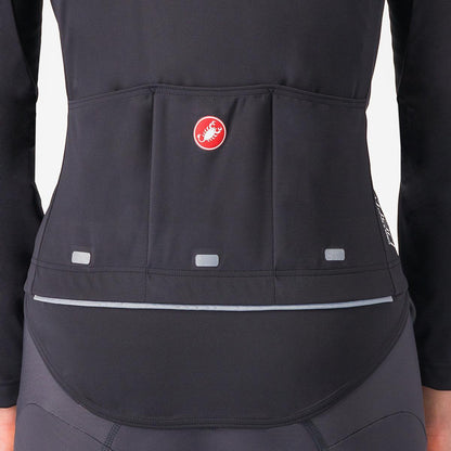 Giacca CASTELLI PERFETTO RoS 3 Donna Nero/Nero Reflex