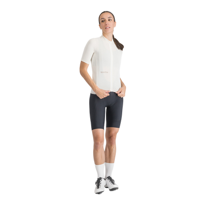 Maglia SPORTFUL CLASSIC Maniche Corte Donna Crema