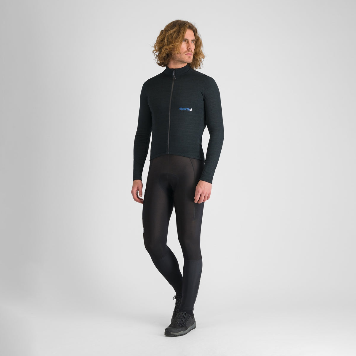 Maglia SPORTFUL SUPERGIARA WOOL a maniche lunghe nera