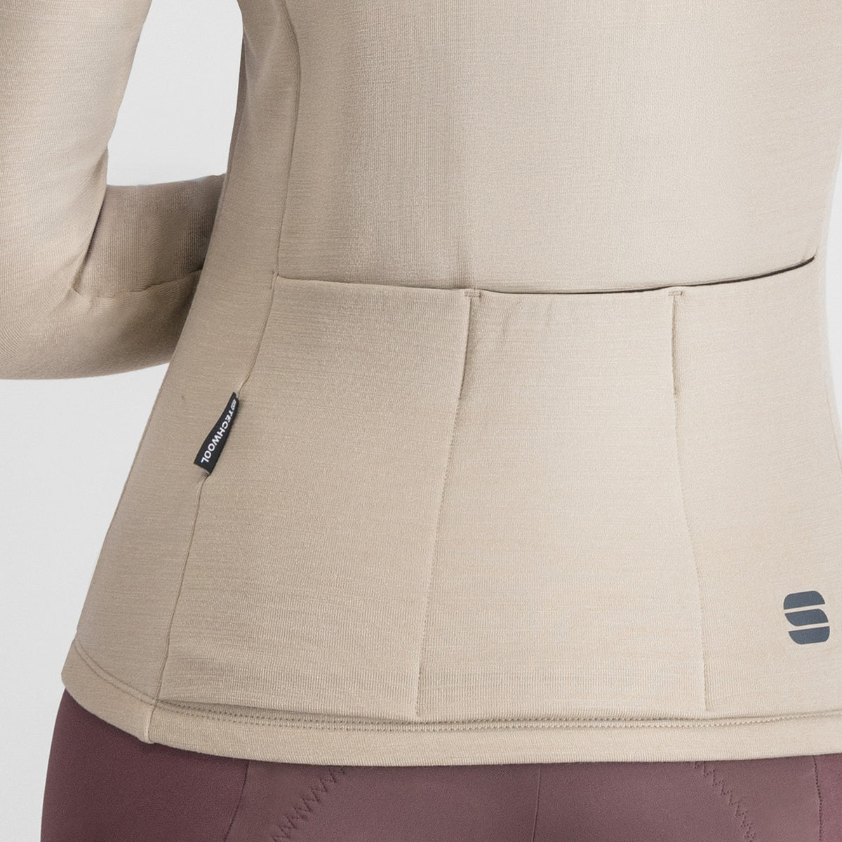 Maglia SPORTFUL SUPERGIARA WOOL da donna a maniche lunghe beige