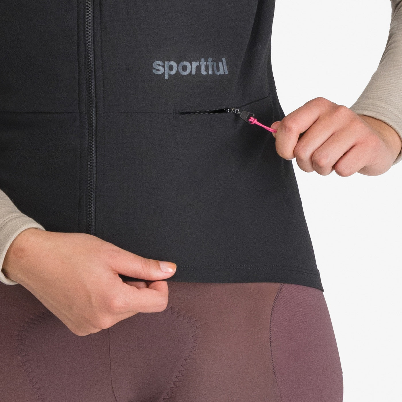 SPORTFUL SUPERGIARA 2 Giacca senza maniche da donna Nero
