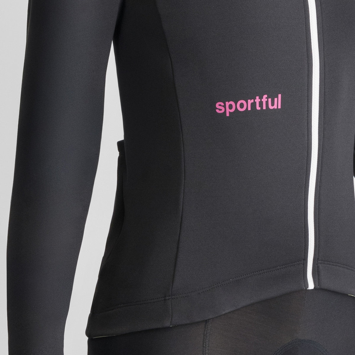 Maglia SPORTFUL CLASSIC da donna a maniche lunghe nera