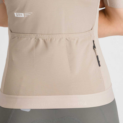 Maglia SPORTFUL SRK 2 Maniche Corte Donna Beige