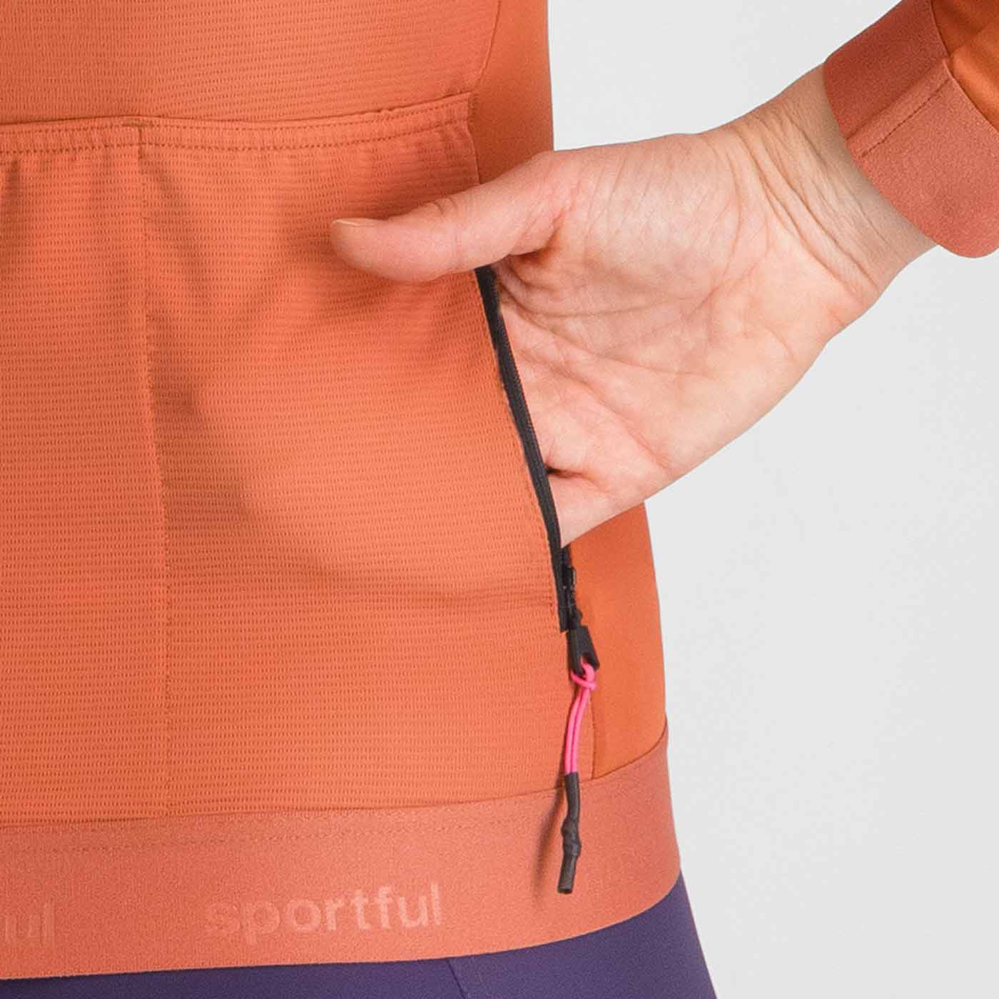 Maglia a maniche lunghe SPORTFUL SRK Donna Arancione
