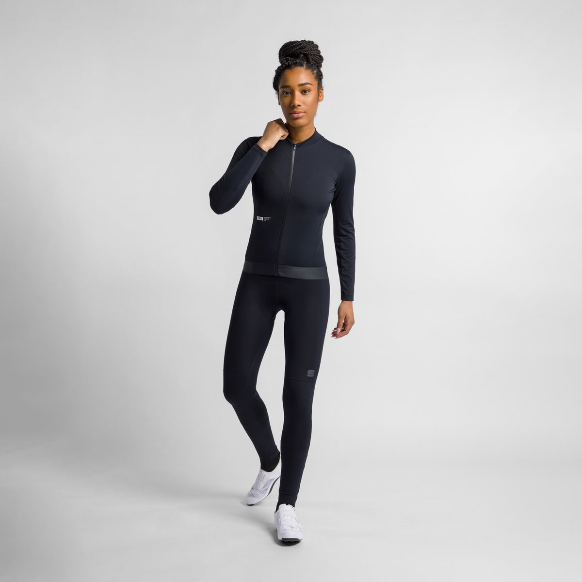 Maglia SPORTFUL SRK 2 da donna a maniche lunghe nera