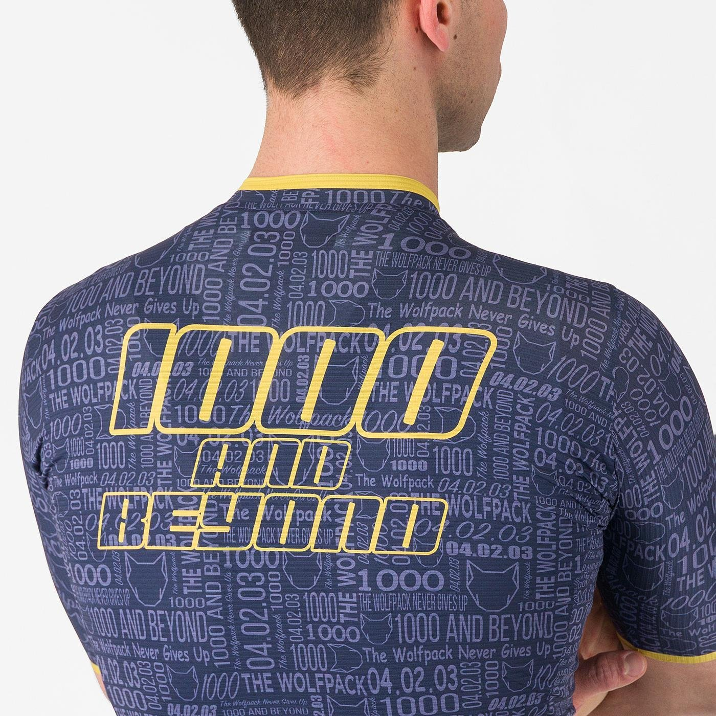 Maglia a maniche corte CASTELLI WOLFPACK 1000 VICTORY Navy