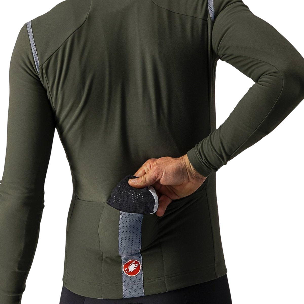 Giacca CASTELLI EMERGENCY 2 RAIN Nera