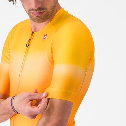 Maglia CASTELLI UPF Maniche Corte Arancione