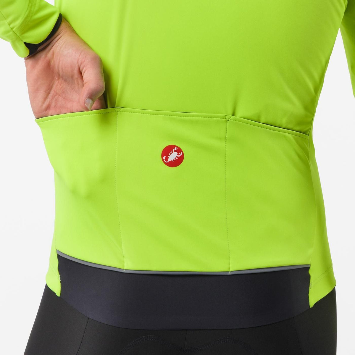 Giacca CASTELLI ALPHA 150 ELECTRIC Giallo/Nero