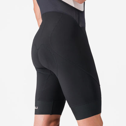 Pantaloncino con Bretelle CASTELLI ENDURANCE 4 Nero