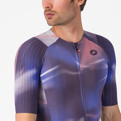 Maglia CASTELLI AERO RACE 8S Maniche Corte Viola