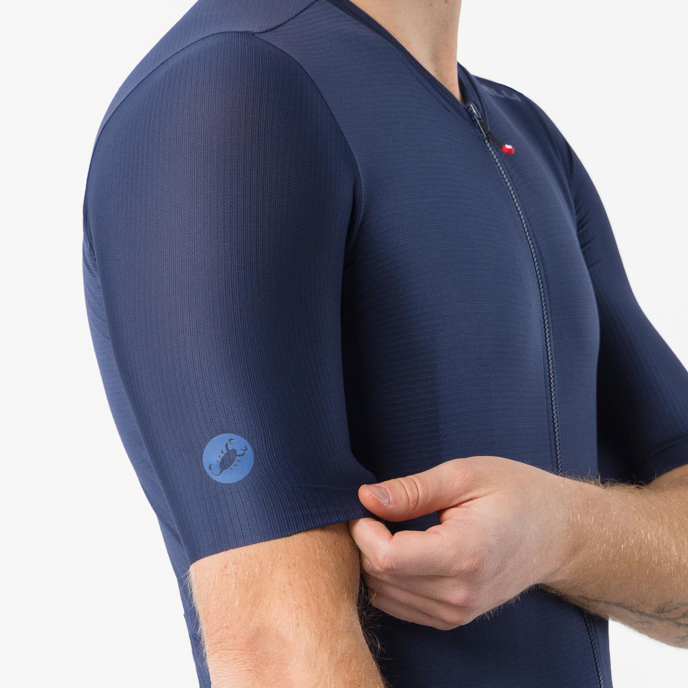 CASTELLI ESPRESSO 2 Maglia a maniche corte blu