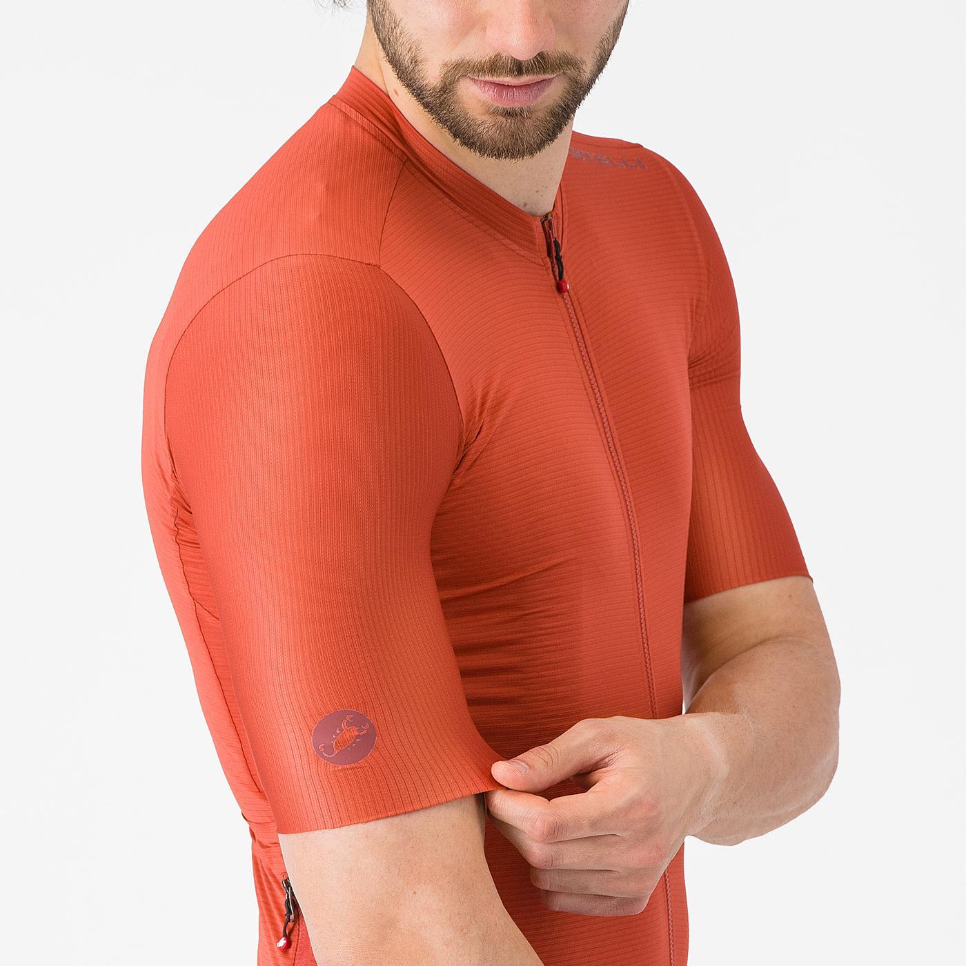 Maglia CASTELLI ESPRESSO 2 manica corta Paprika