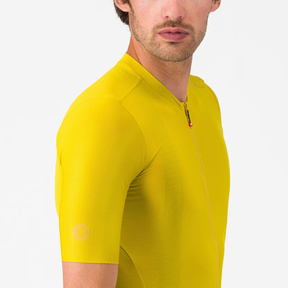 Maglia CASTELLI ESPRESSO 2 Maniche Corte Giallo