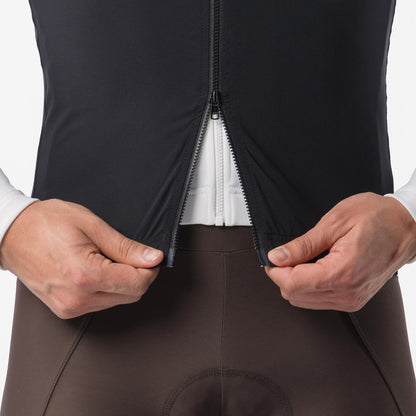 Giacca Senza Maniche CASTELLI ESPRESSO 2 Nero/Bianco