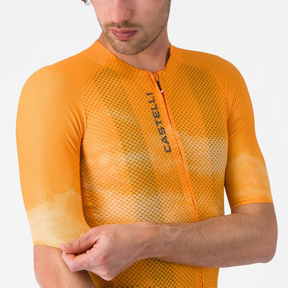 Maglia CASTELLI CLIMBER'S A/C Maniche Corte Arancione