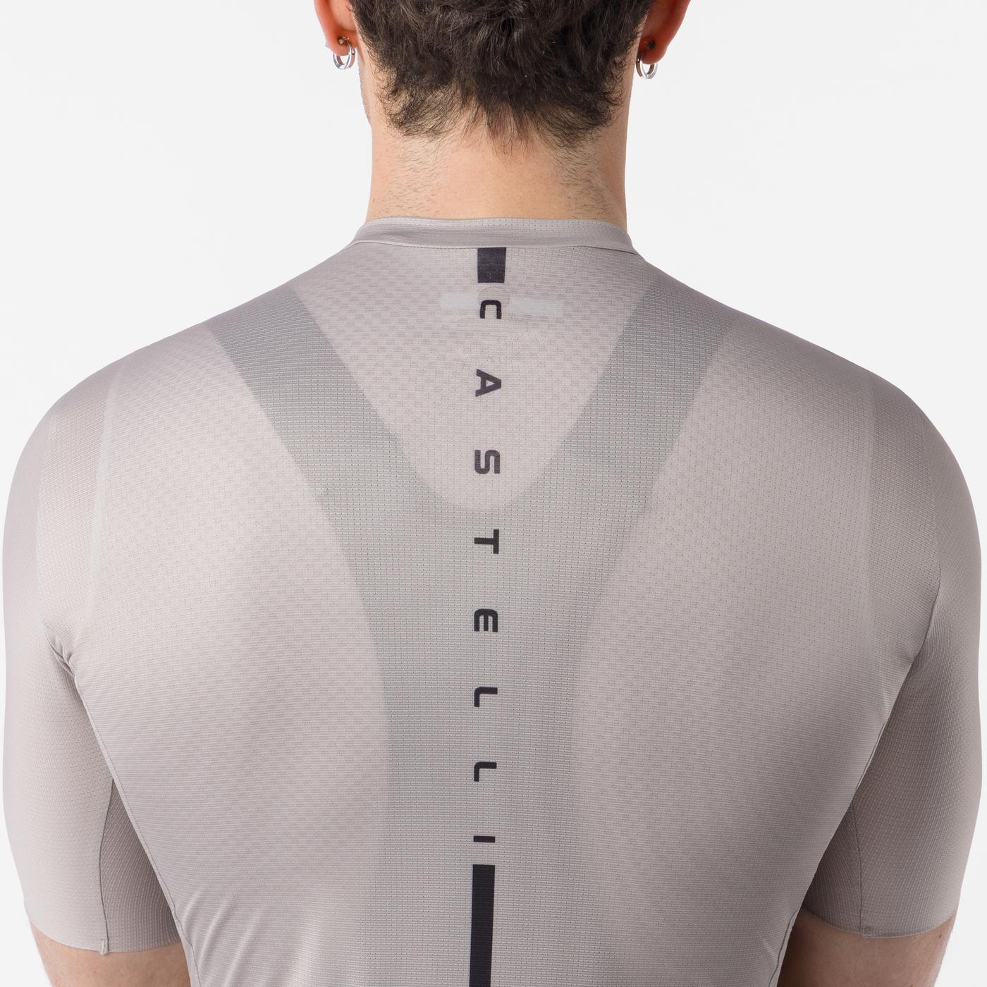 Maglia CASTELLI DRITTONE LOGO Manica Corta Clay