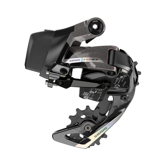 Cambio posteriore SRAM FORCE AXS 12V – vista del prodotto su sfondo bianco