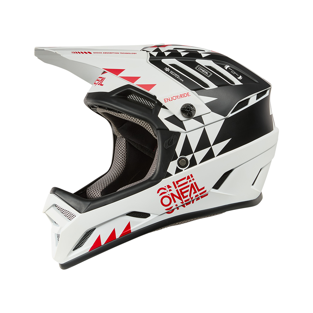 O'NEAL BACKFLIP KNOX Casco MTB Bianco/Nero