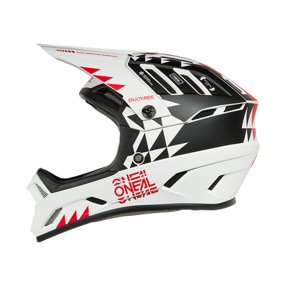 Casco MTB O'NEAL BACKFLIP KNOX Bianco/Nero