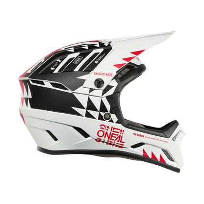 Casco MTB O'NEAL BACKFLIP KNOX Bianco/Nero