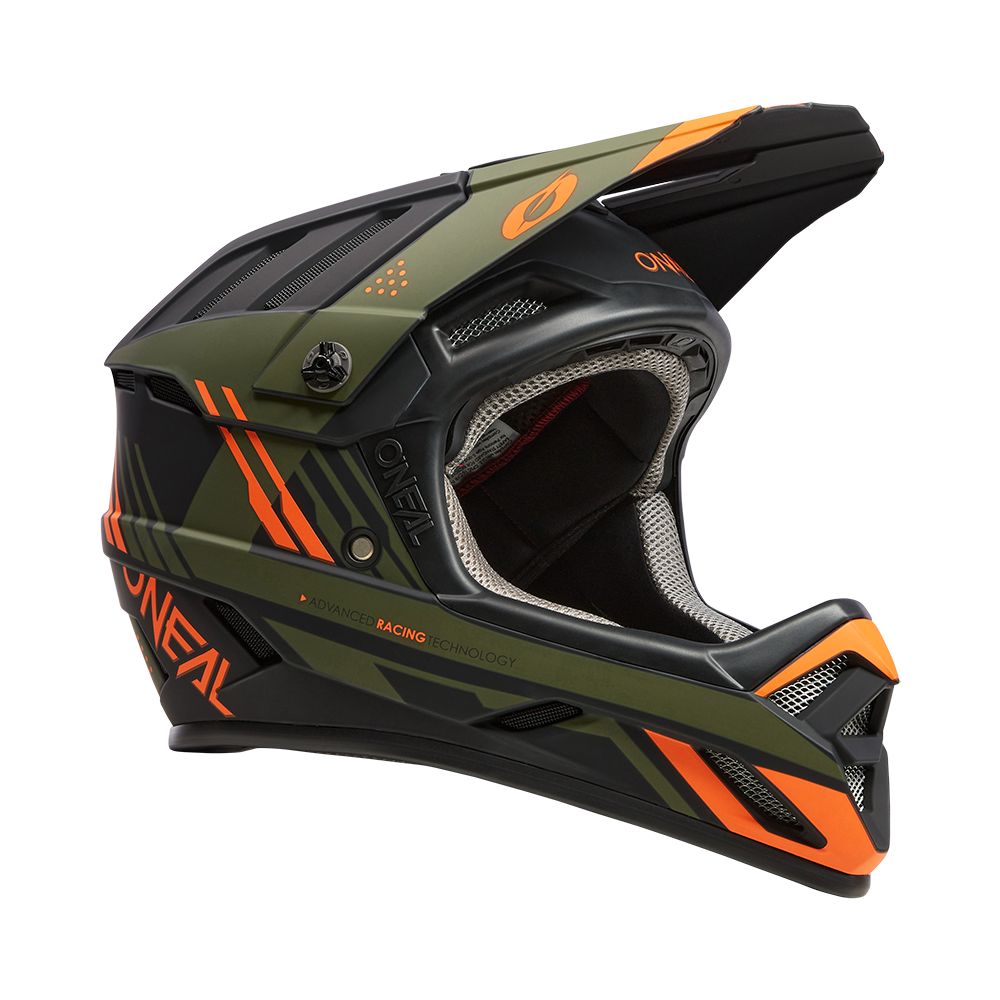 O'NEAL BACKFLIP STRIKE Casco MTB Nero/Arancione/Verde