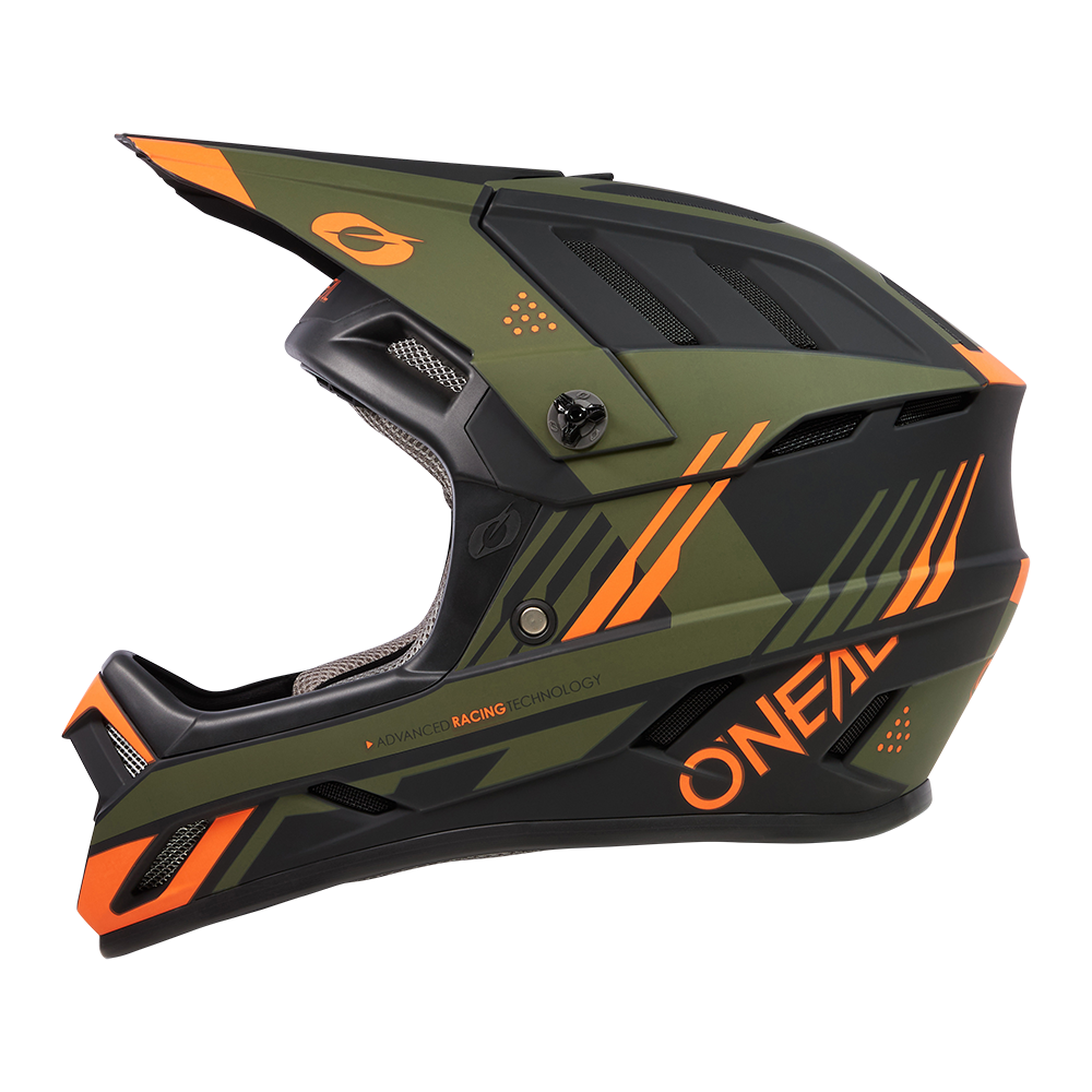 O'NEAL BACKFLIP STRIKE Casco MTB Nero/Arancione/Verde