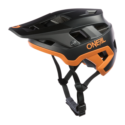 Casco MTB O'NEAL DEFENDER SOLID Nero/Arancione