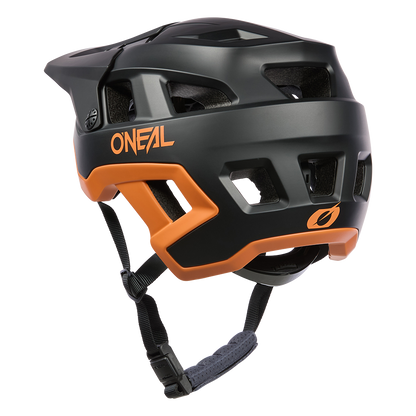 Casco MTB O'NEAL DEFENDER SOLID Nero/Arancione