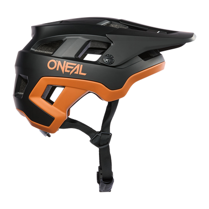 Casco MTB O'NEAL DEFENDER SOLID Nero/Arancione