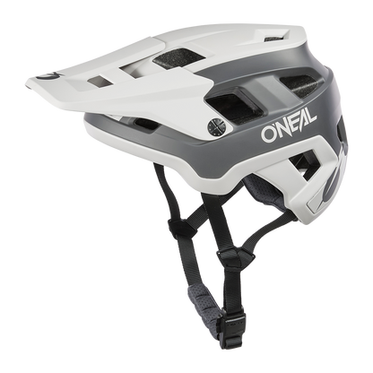 Casco MTB O'NEAL DEFENDER SOLID Grigio/Bianco