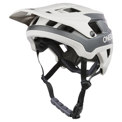 Casco MTB O'NEAL DEFENDER SOLID Grigio/Bianco