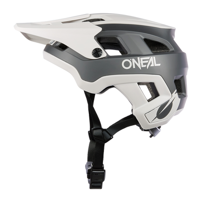 Casco MTB O'NEAL DEFENDER SOLID Grigio/Bianco
