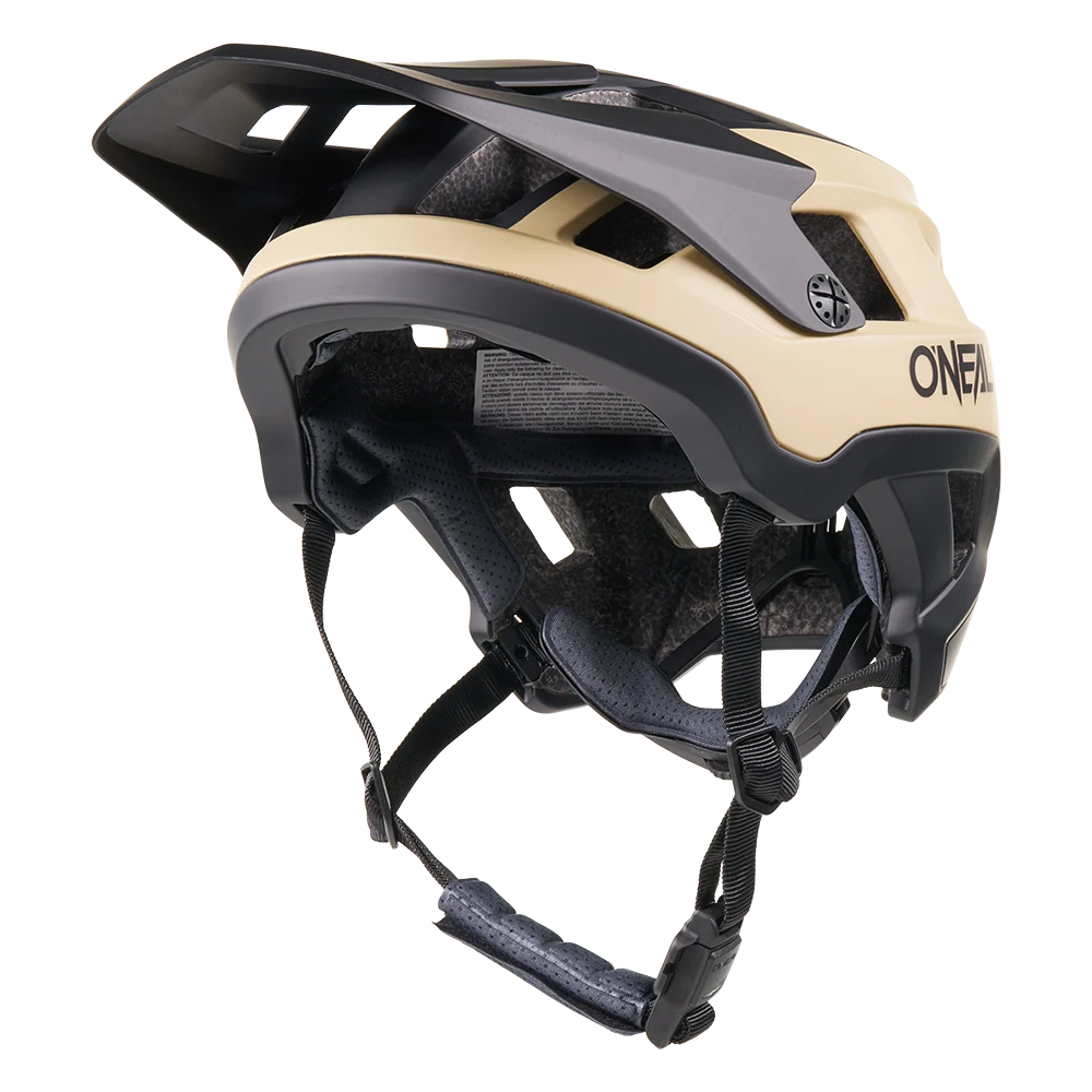 Casco MTB O'NEAL DEFENDER SOLID Beige/Nero