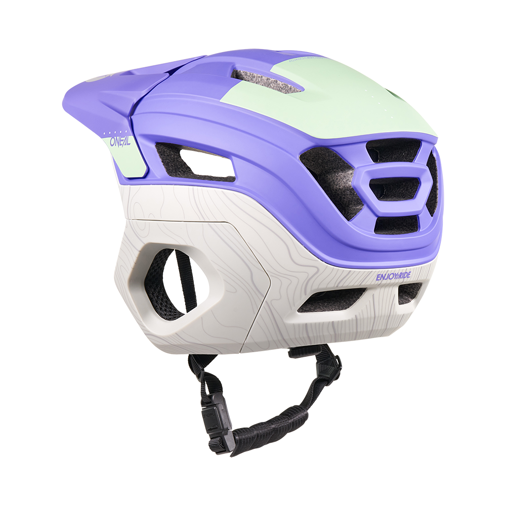 O'NEAL TRAPPER EVO TOPO Casco MTB Viola
