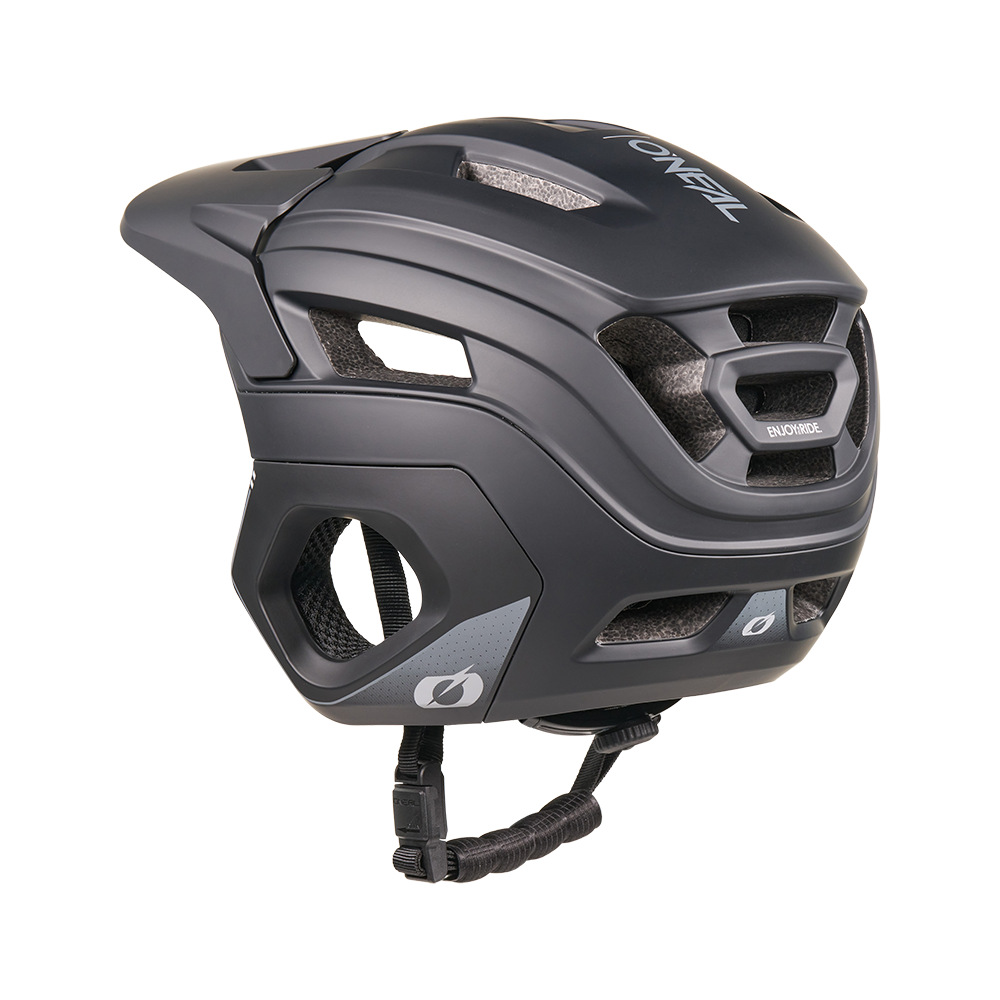 O'NEAL TRAPPER EVO SOLID Casco MTB Nero