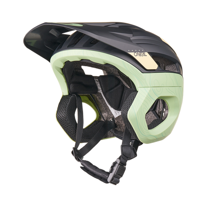 Casco MTB O'NEAL TRAPPER EVO TOPO Nero/Sabbia/Menta