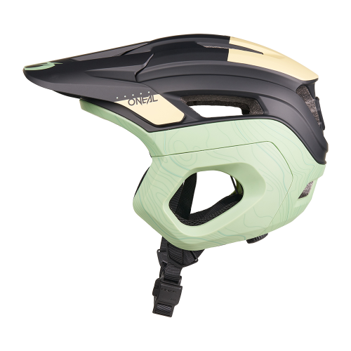 O'NEAL TRAPPER EVO TOPO Casco MTB Nero/Sabbia/Menta