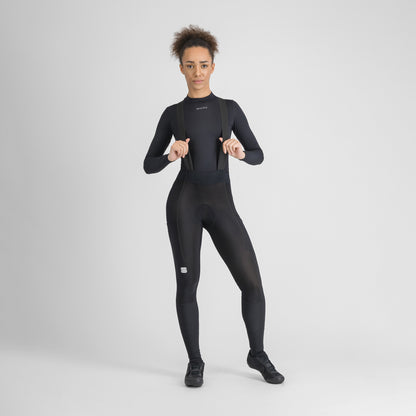 Intimo SPORTFUL in merino a maniche lunghe da donna nero