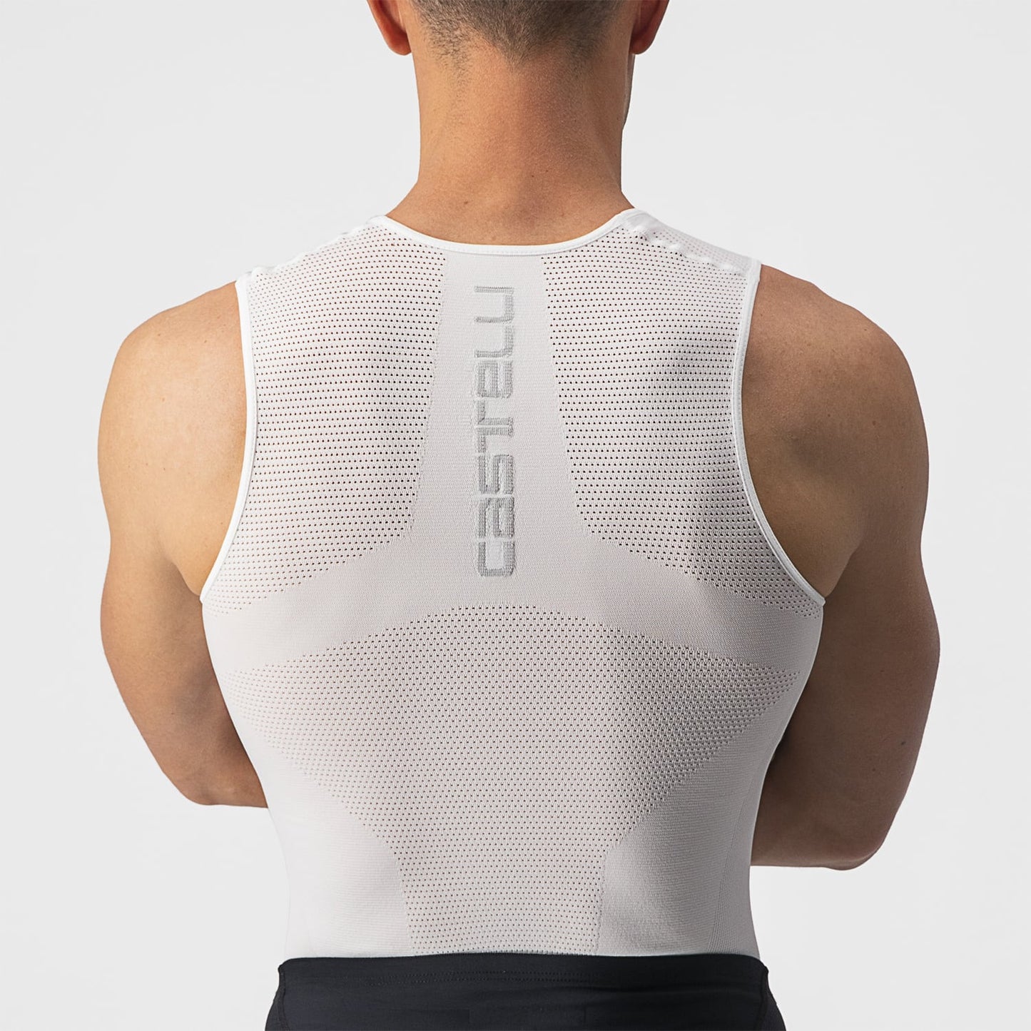 CASTELLI CORE SEAMLESS Intimo senza maniche Bianco