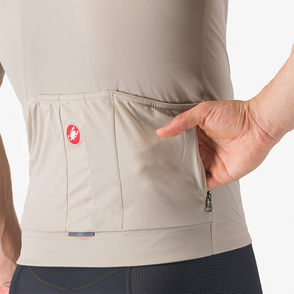 Maglia CASTELLI PROLOGO LITE Maniche Corte Beige