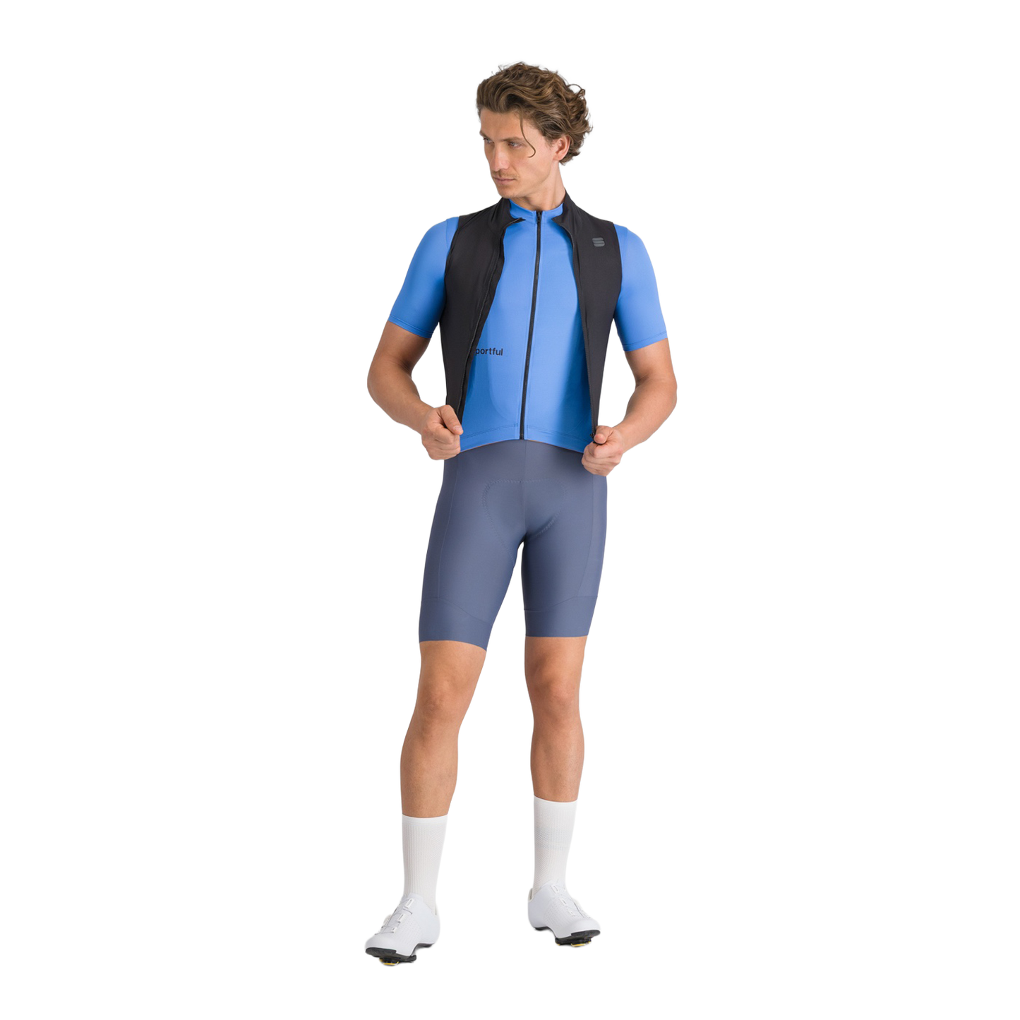 SPORTFUL CLASSIC JERSEY Maglia a maniche corte blu