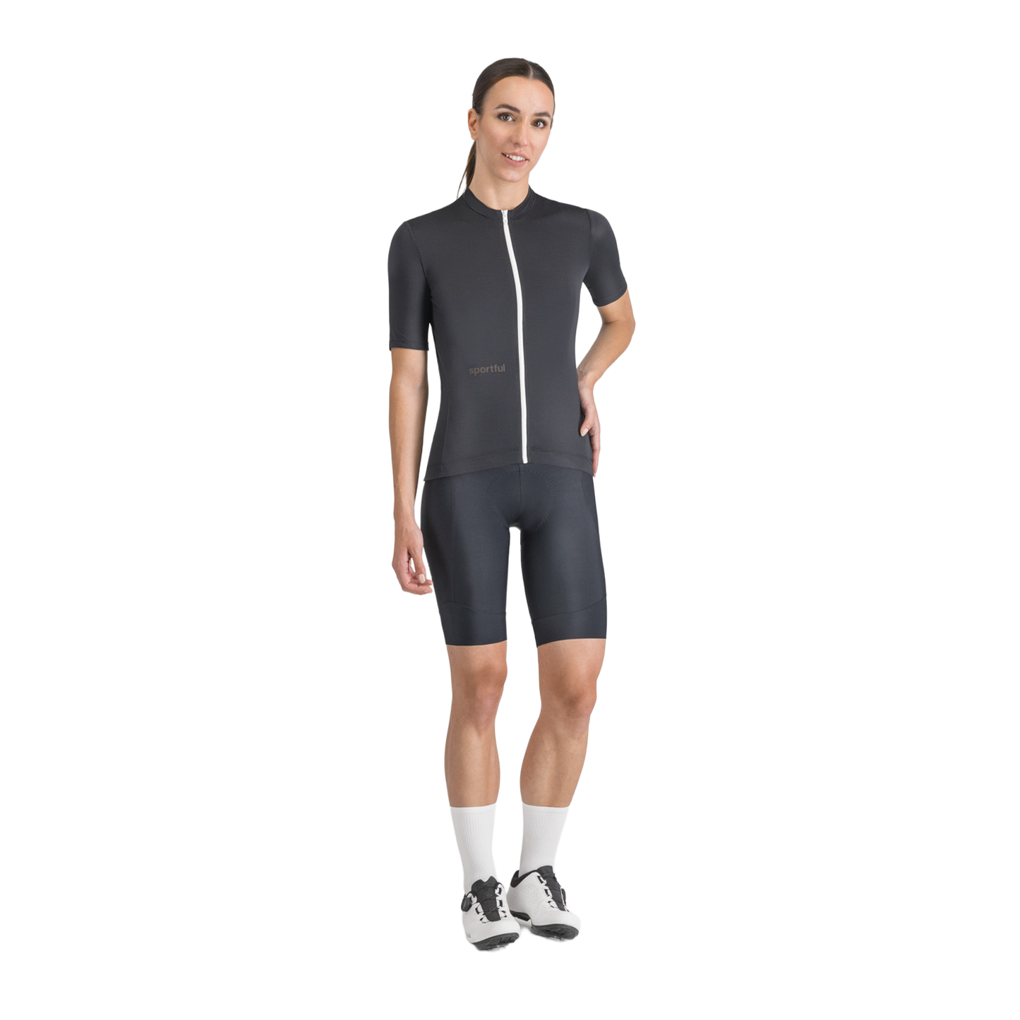 Maglia SPORTFUL CLASSIC donna a maniche corte Nero