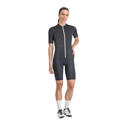Maillot SPORTFUL CLASSIC Maniche Corte Donna Nero