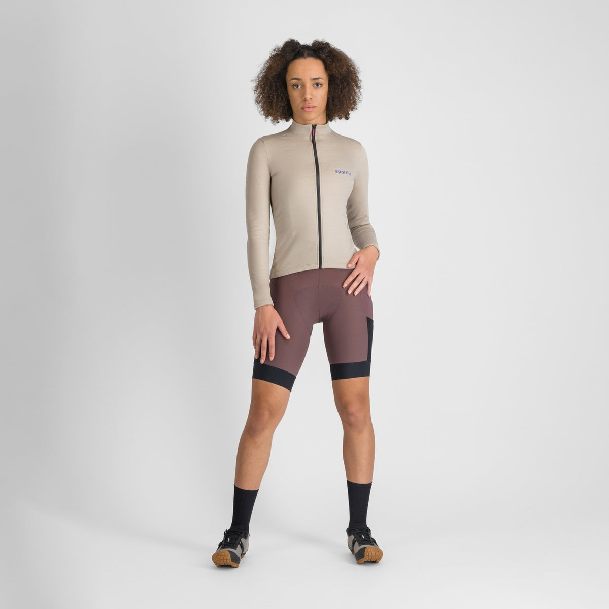 Maglia SPORTFUL SUPERGIARA WOOL da donna a maniche lunghe beige