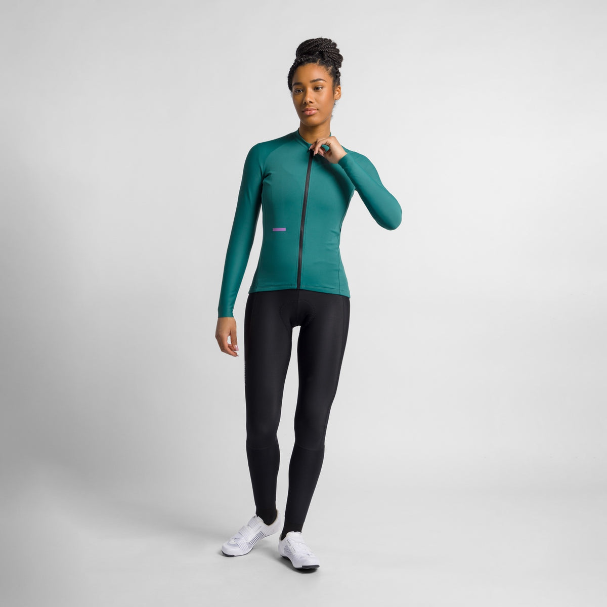 Maglia SPORTFUL SUPERNOVA da donna a maniche lunghe verde